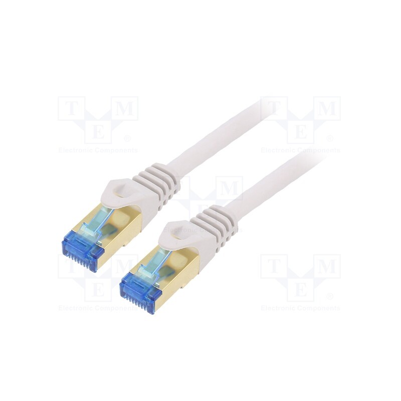 1 pcs x VENTION - ICEHG - Patch cord, S/FTP, 7, stranded, Cu, PVC, grey, 1.5m, 26AWG