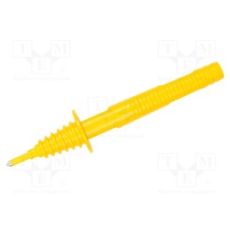 1 pcs x SONEL - WASONYEOGB1 - Test probe, 20A, 1kV, yellow, banana 4mm socket