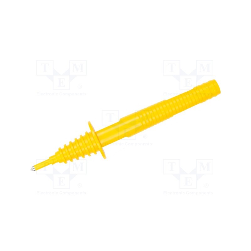 1 pcs x SONEL - WASONYEOGB1 - Test probe, 20A, 1kV, yellow, banana 4mm socket
