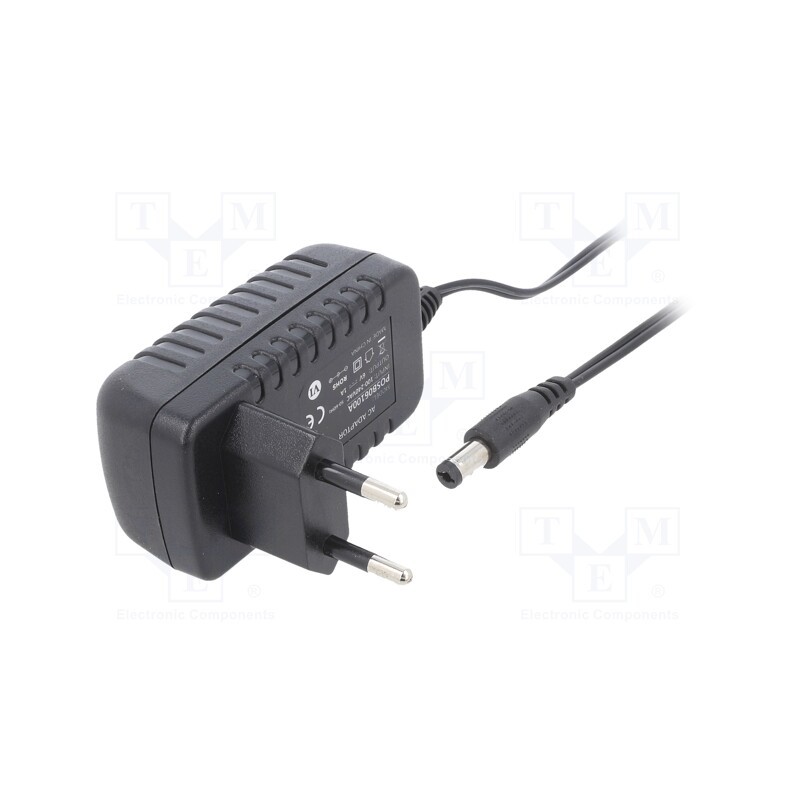 1 pcs x POS - POSB06100A - Power supply: switched-mode, plug, 6VDC, 1A, 6W, Plug: EU, 80.06%