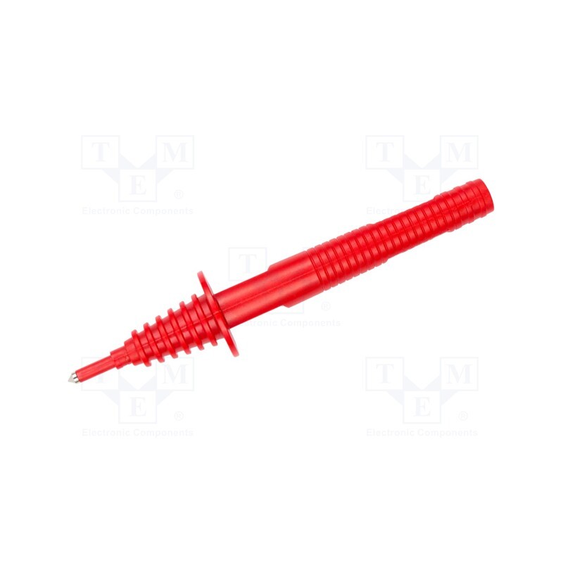 1 pcs x SONEL - WASONREOGB1 - Test probe, 20A, 1kV, red, banana 4mm socket