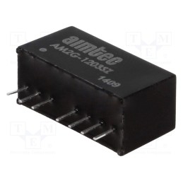 1 pcs x AIMTEC - AM2G-1203SZ - Converter: DC/DC, 2W, Uin: 9÷18V, Uout: 3.3VDC, Iout: 500mA, SIP8