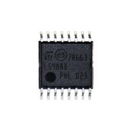 1 pcs : L5988D - Voltage Regulators - Switching Regulators STEP DOWN SWITCH REG