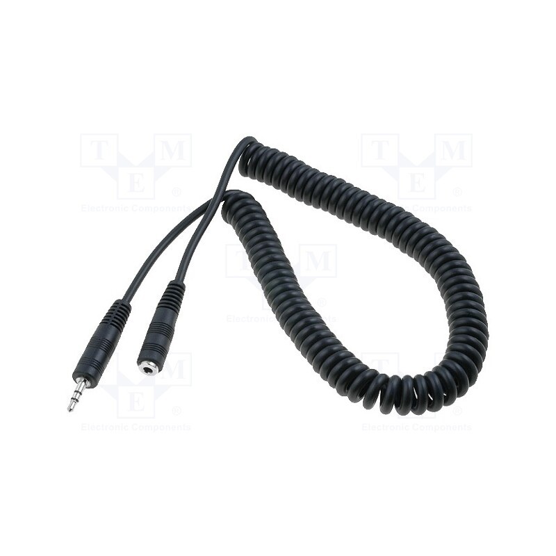 1 pcs x BQ CABLE - CABLE-405/Q - Cable, Jack 3.5mm socket,Jack 3.5mm plug, 3m, black