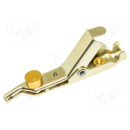 1 pcs x MUELLER ELECTRIC - JP-8783 - Crocodile clip, Grip capac: max.25.4mm, Overall len: 66.4mm