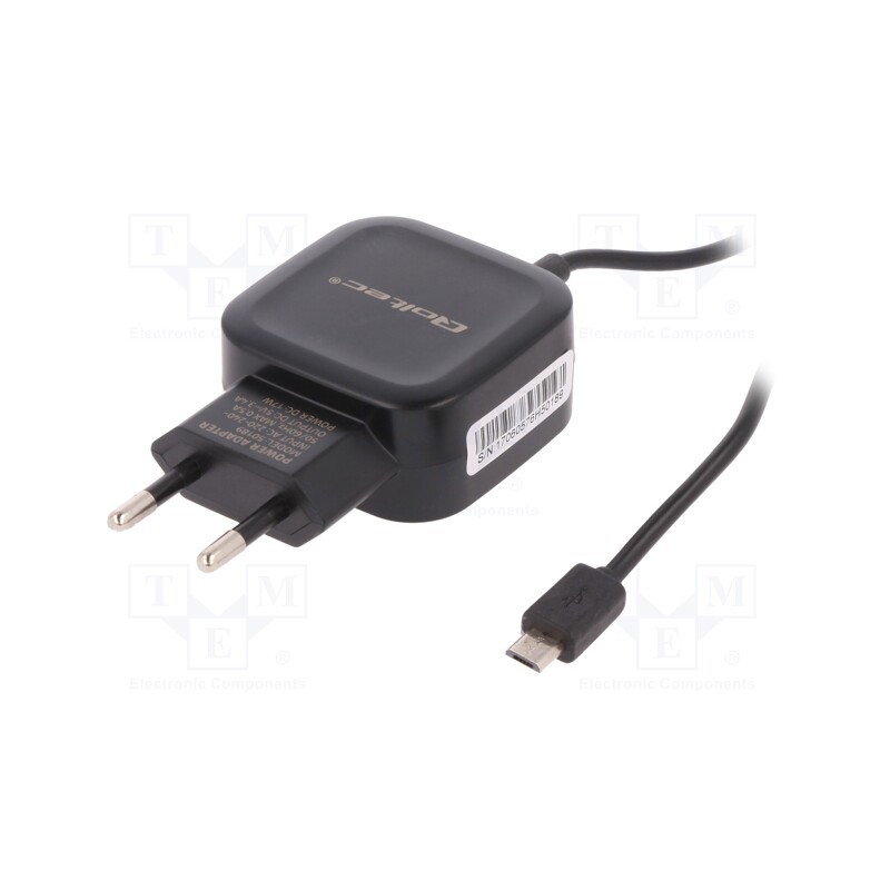 1 pcs x QOLTEC - 50189 - Power supply: switched-mode, mains power supply,plug,charger