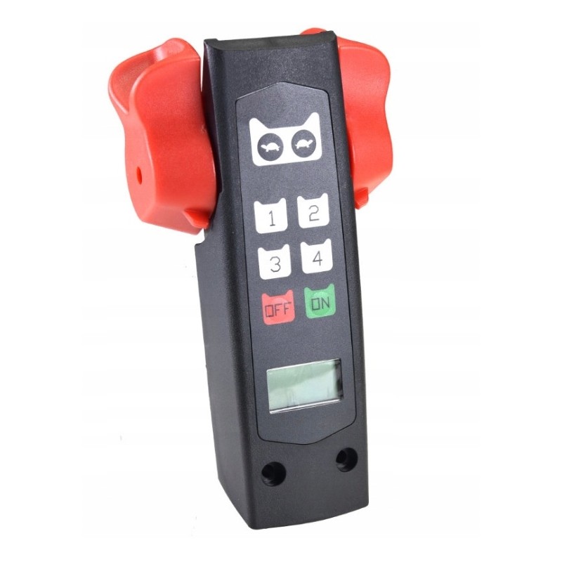 Control panel of the levers, driving command with display LT20, new type