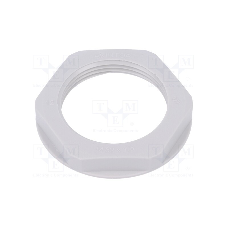 1 pcs x LAPP - 53119043 - Nut, M32, polyamide, UL94V-2, 41mm, light grey, -20÷100°C