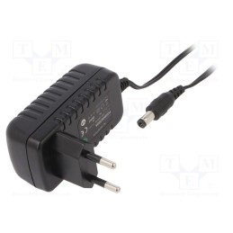 1 pcs x POS - POSB06200A - Power supply: switched-mode, plug, 6VDC, 2A, 12W, Plug: EU, 81.03%