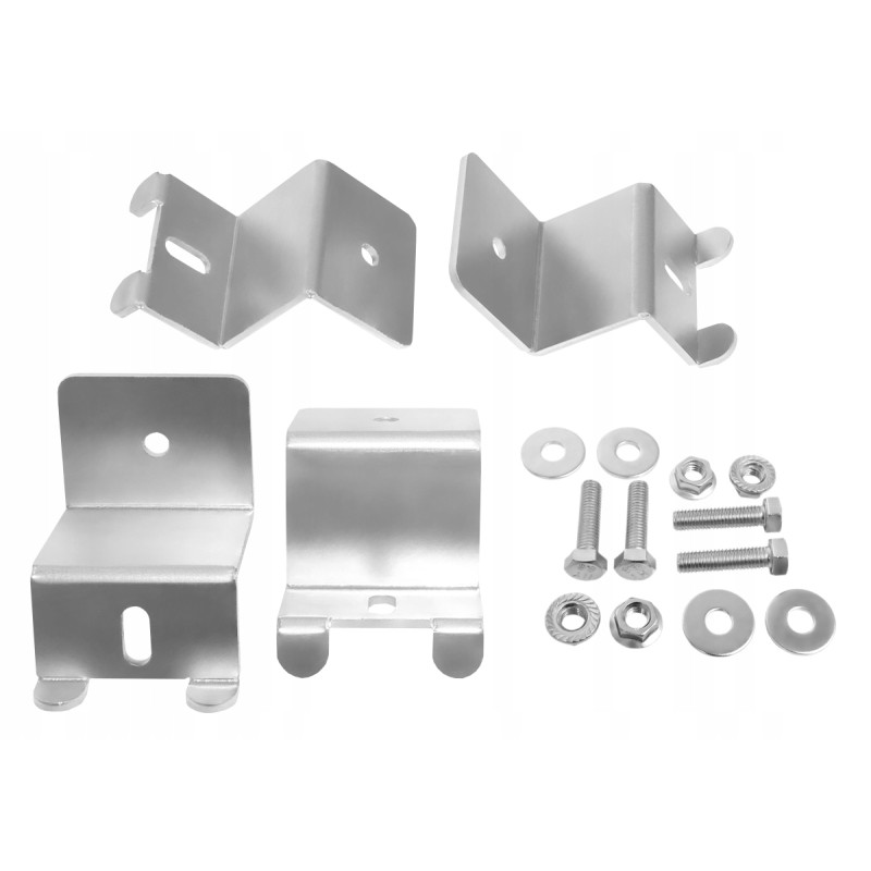 Mounting brackets for solar photovoltaic panels