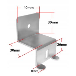 Mounting brackets for solar photovoltaic panels