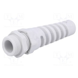 1 pcs x HUMMEL - 1.293.1100.14 - Cable gland, with strain relief, PG11, IP68, polyamide, grey