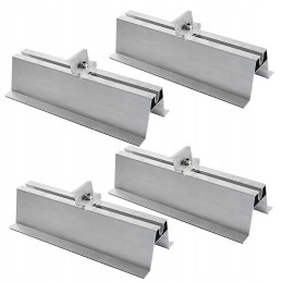 Trapezoidal solar panel holders, set of 4 pcs