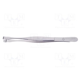 1 pcs x BERNSTEIN - 5-007 - Tweezers, 145mm, Blade tip shape: round, universal