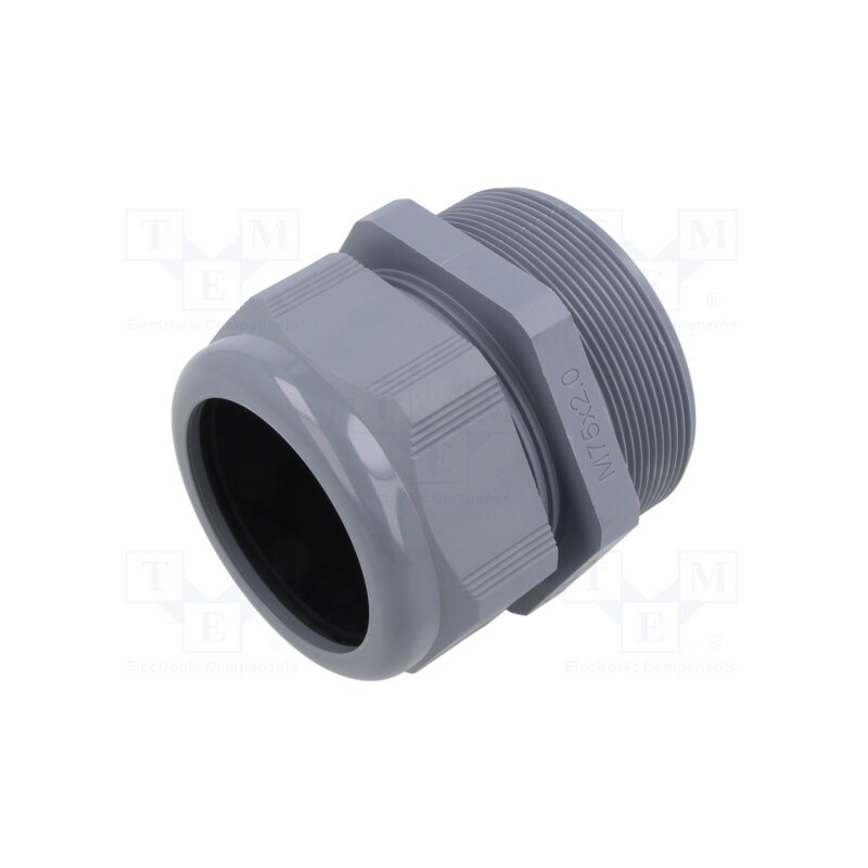 1 pcs x TE Connectivity - EP-SG-M75-GR-A - Cable gland, without nut, M75, 2, IP68, polyamide, grey, Entrelec