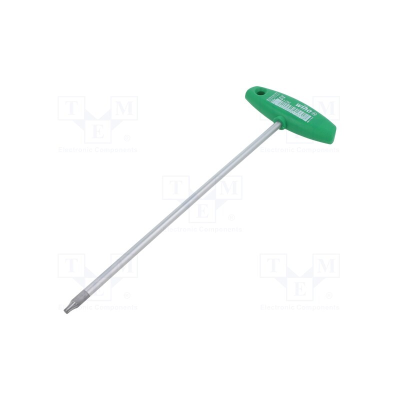 1 pcs x WIHA - 1331 - Wrench, Torx®, TX15, Overall len: 226mm, Working part len: 200mm