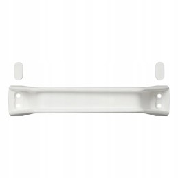 Solid white car trailer handle, 1 piece at a reduced outlet price