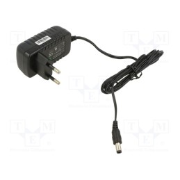 1 pcs x POS - POSB12100A-25 - Power supply: switched-mode, plug, 12VDC, 1A, 12W, Plug: EU, 81.71%