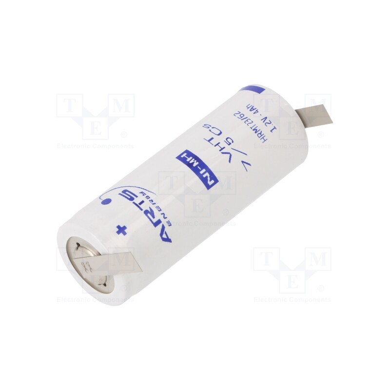 1 pcs x ARTS ENERGY - VHT 7/5CS - Re-battery: Ni-MH, 7/5C, 1.2V, 4200mAh, soldering lugs, Ø22x60mm