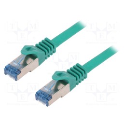 1 pcs x LOGILINK - CQ3045S - Patch cord, S/FTP, 6a, stranded, Cu, LSZH, green, 1.5m, 27AWG