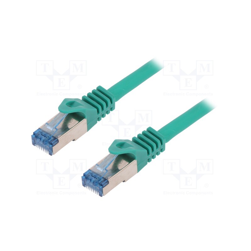 1 pcs x LOGILINK - CQ3045S - Patch cord, S/FTP, 6a, stranded, Cu, LSZH, green, 1.5m, 27AWG