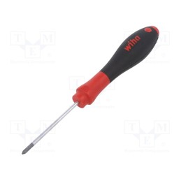 1 pcs x WIHA - 43382 - Screwdriver, Phillips, PH0, SoftFinish®, 60mm