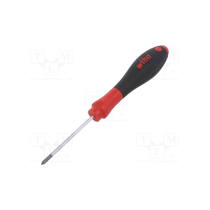 1 pcs x WIHA - 43382 - Screwdriver, Phillips, PH0, SoftFinish®, 60mm