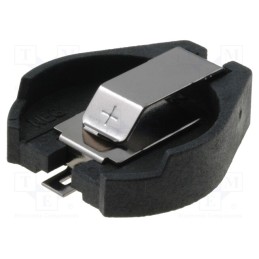 1 pcs x KEYSTONE - 1061 - Socket, Batt.no: 1, horizontal,SMD, H: 7.4mm, Ø: 20mm