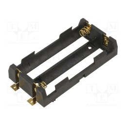 1 pcs x KEYSTONE - 1134 - Holder, 18650, Batt.no: 2, SMT