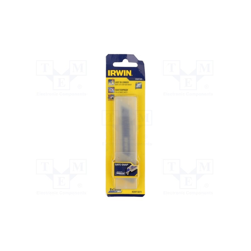 1 pcg x IRWIN - 10507103 - Blade, 18mm, 8pcs.