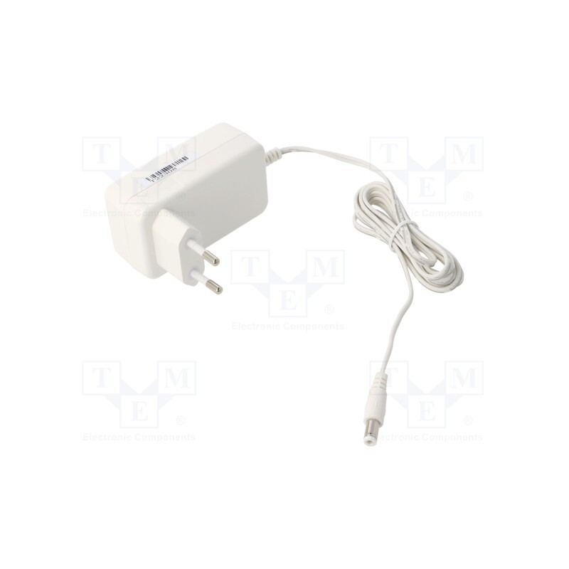 1 pcs x POS - POSC24100A-H-WH - Power supply: switched-mode, plug, 24VDC, 1A, 24W, Plug: EU, 86.16%