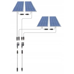 Victron energy parallel solar connector