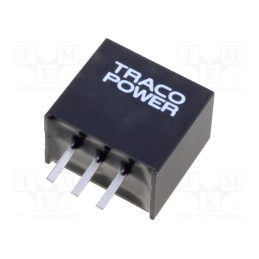 1 pcs x TRACO POWER - TSR 0.5-2465 - Converter: DC/DC, Uin: 8÷32V, Uout: 6.5VDC, Iout: 500mA, SIP3, 330kHz