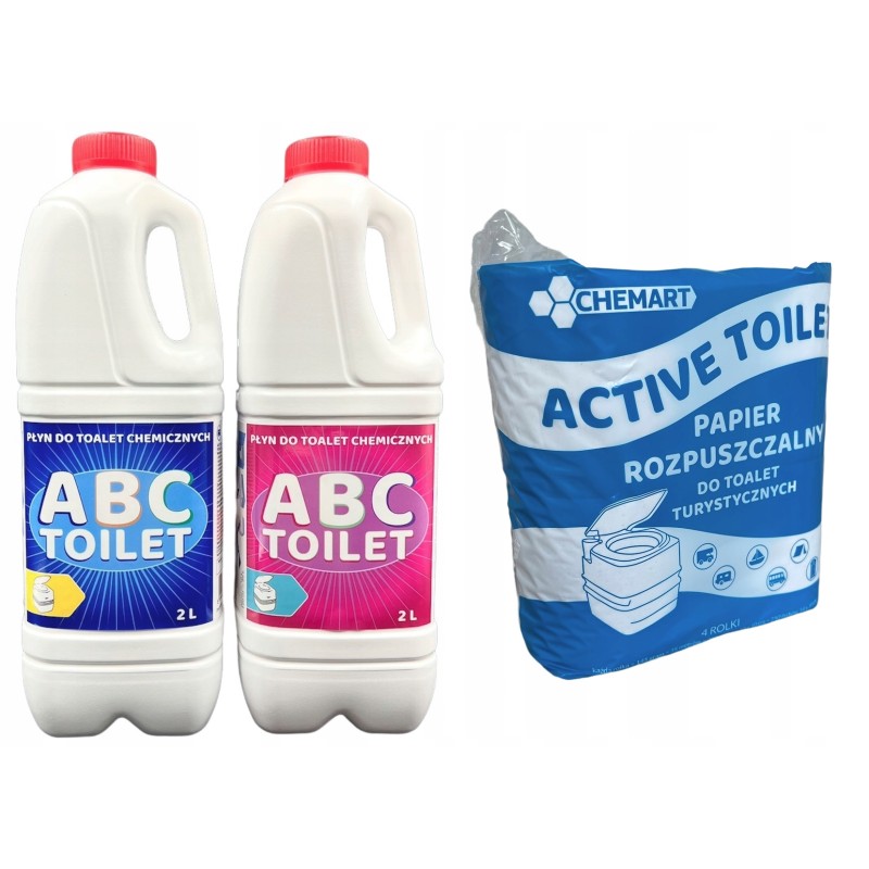 Fluids for tourist toilets 2x2l abc paper