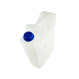 Water container with handle, 20 liters, bank tank, solid plastic canister