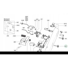 Dometic refrigerator left source selection knob