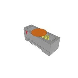 1 pcs : ERF8-010-05.0-L-DV-L-K-TR - Board to Board & Mezzanine Connectors 0.80 mm Edge Rate Rugged High Speed Socket, Shielded