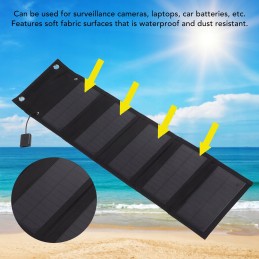 Solar panel foldable power bank charger