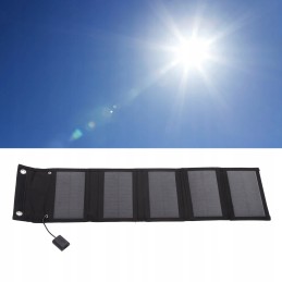 Solar panel foldable power bank charger