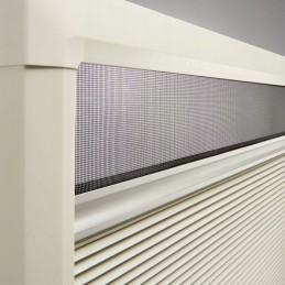 Blackout roller blind with mosquito net 1485x800 Dometic