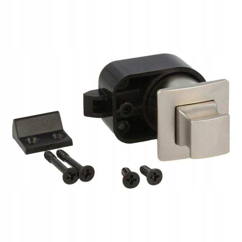 Push-in lock for a camper, a yacht, a satin trailer