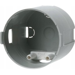 230v Berker socket box, diameter 45mm, with strain relief