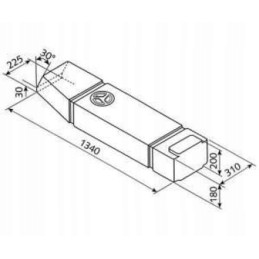 Water tank vw t3 60l in water