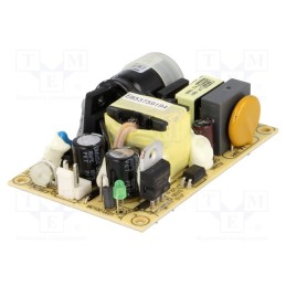 1 pcs x MEAN WELL - EPS-25-15 - Power supply: switched-mode, open, 25.5W, 120÷370VDC, 85÷264VAC