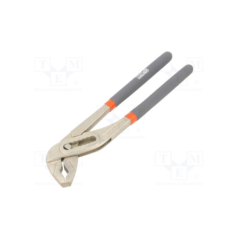 1 pcs x PG TOOLS - PGT495 - Wrench, adjustable,self-adjusting, 250mm, Chrom-vanadium steel