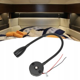 12 24v led reading light flexible neck