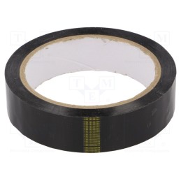 1 rol x ANTISTAT - 054-0109 - Packing tapes, ESD, L: 40m, W: 24mm, Features: antistatic