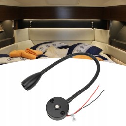 12 24v led reading light flexible neck