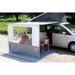 Front wall with window for the Blocker Pro 500 Fiamma awning