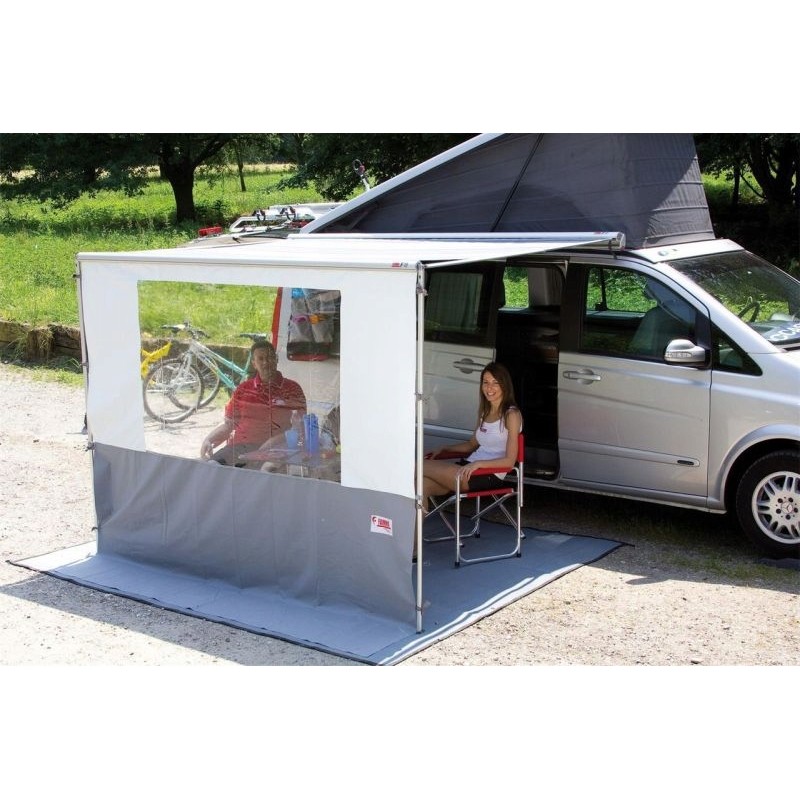 Front wall with window for the Blocker Pro 500 Fiamma awning
